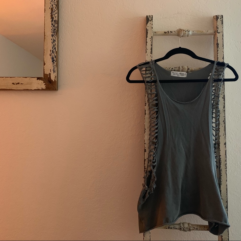 Project Social T in cadet.  Size medium.